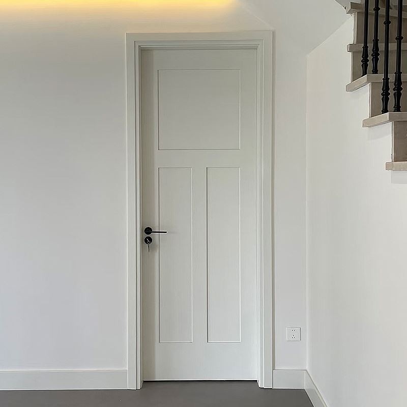 3 Panels With White Prime Door