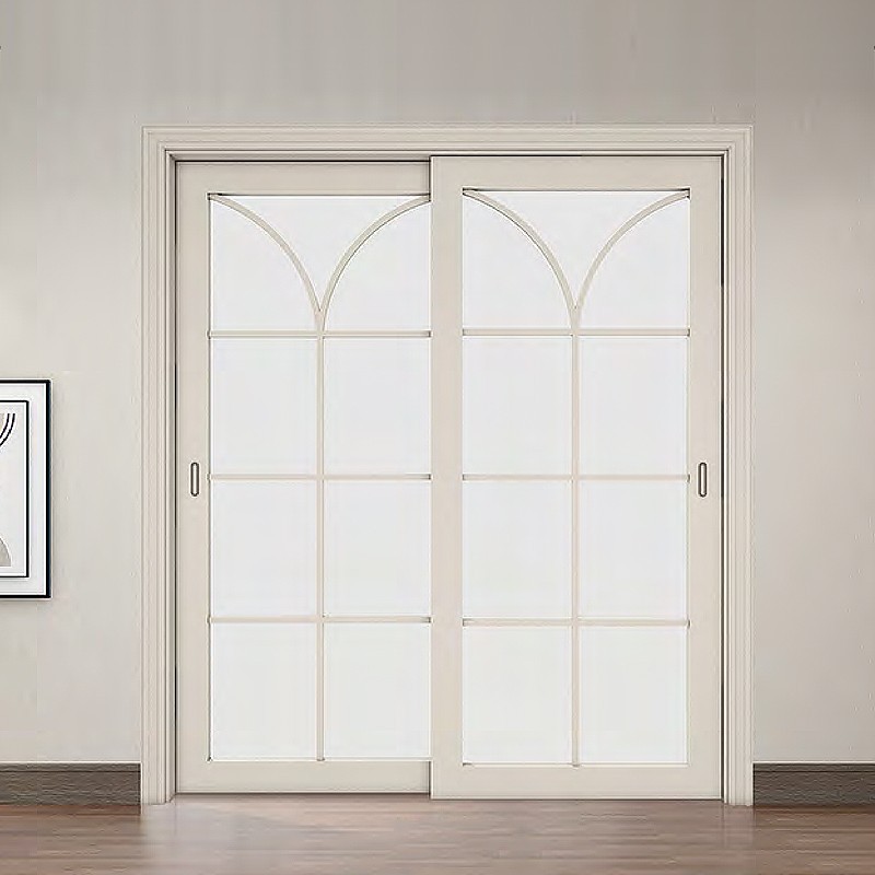 Glass Double Siding Door best