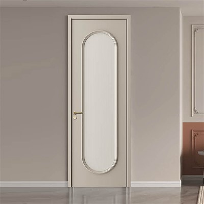 Ystafell ymolchi pren solet drws gwydr dal dŵr